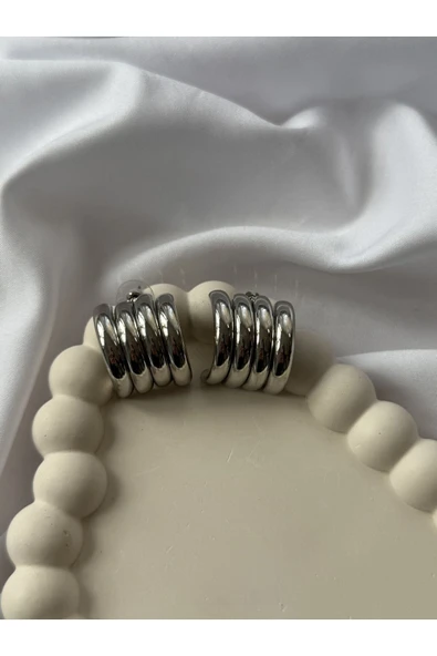 Atelier Emine Silver Çoklu Görünüm Küpe - 2