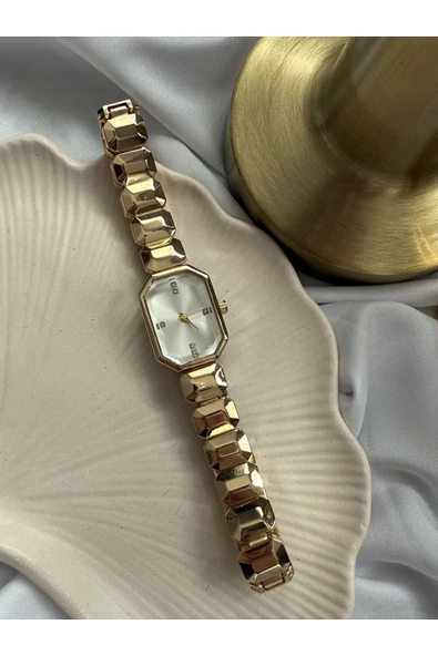 Atelier Emine Gold Baklalı Şık Saat - Resim 2