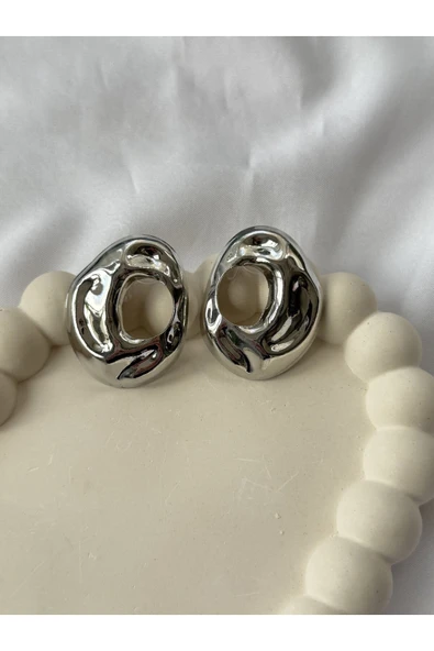 Atelier Emine Silver Tasarım Küpe - 2