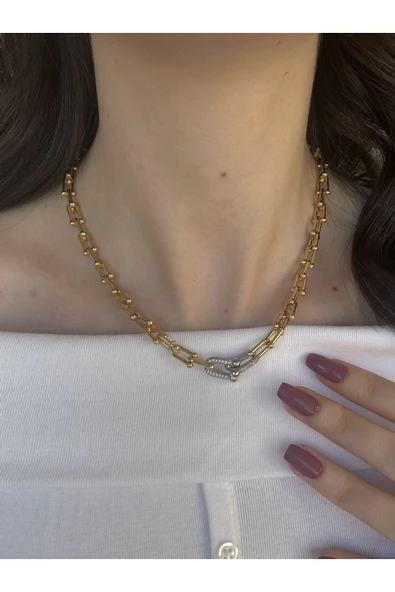 Atelier Emine Silver Detaylı Tıffany Kolye - 2