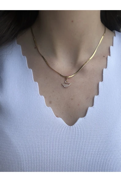 Atelier Emine İtalyan Zincir Kuğu Kolye