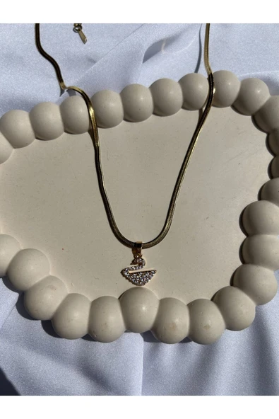 Atelier Emine İtalyan Zincir Kuğu Kolye - 2