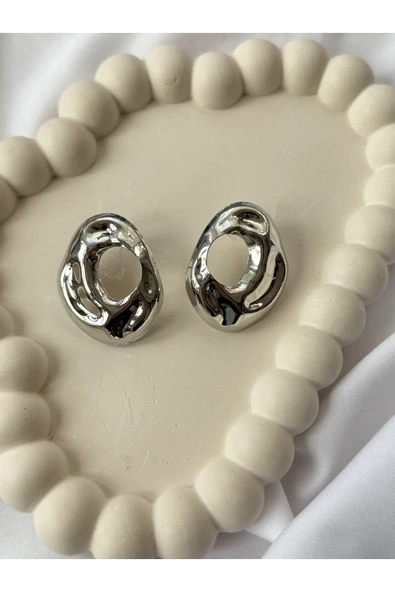 Atelier Emine Silver Tasarım Küpe - 3