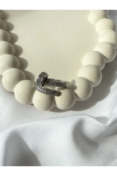Atelier Emine Silver Çivi Model Yüzük - 3