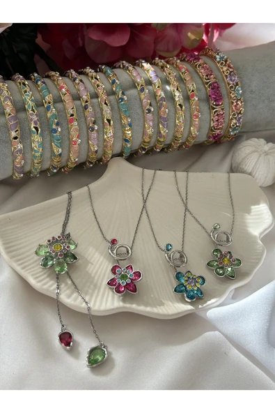 Atelier Emine Pembe Idyllia Kolye - 3