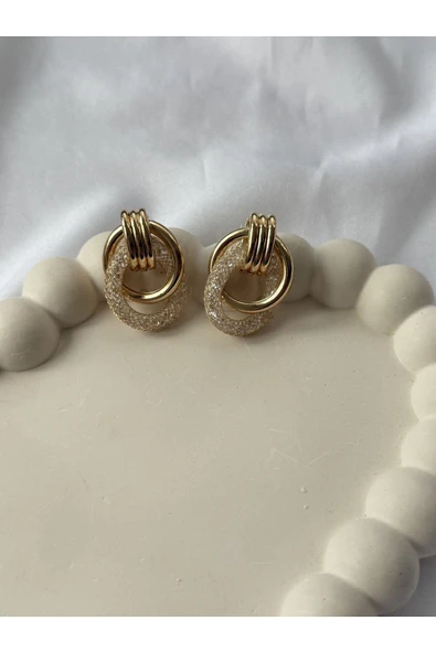 Atelier Emine Gold Ataç Küpe - 2