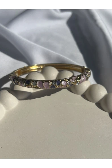 Atelier Emine Mor Mineli Kelepçe Bileklik - 2