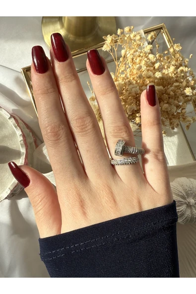 Atelier Emine Silver Çivi Model Yüzük