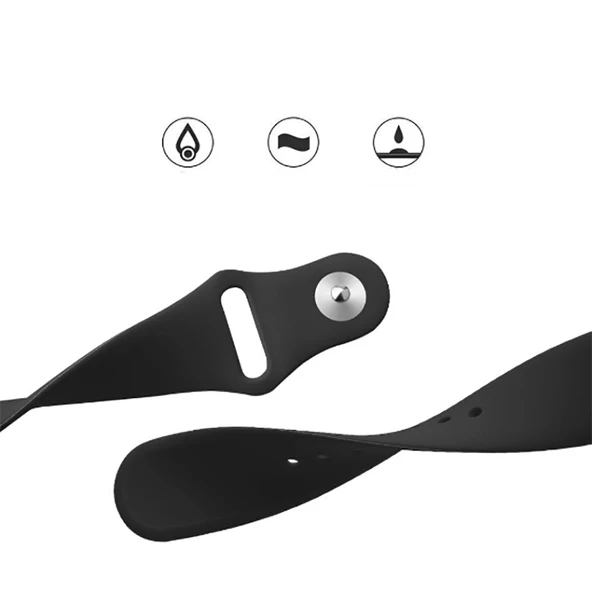 TechnoGuru Xiaomi Mi Watch Color KRD11 22mm Silikon Kordon - Resim 2