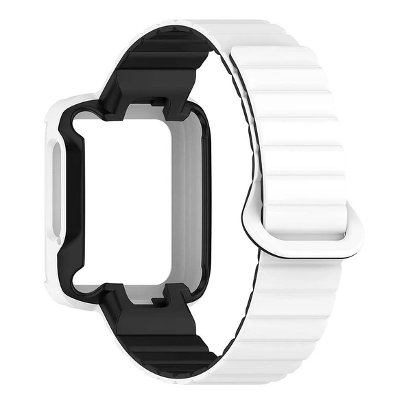 TechnoGuru Redmi Watch 1 Silikon Kordon KRD105 Strap Kayış - Resim 3