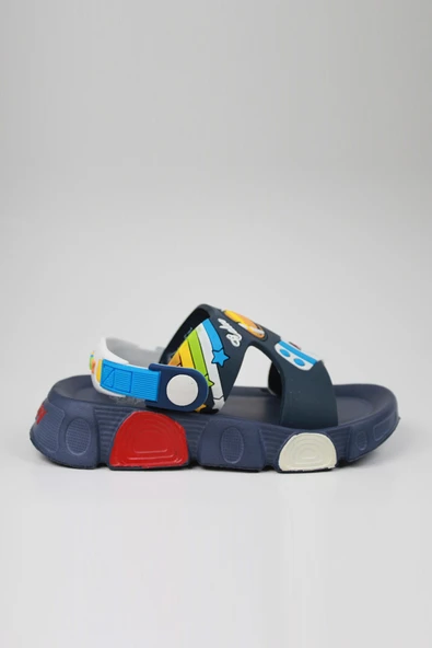 Günlük Unisex Çocuk Sandalet Esnek Kaymaz Taban Yazlık Ev Okul Kreş Ayakkabı PS940-PS955 - 10