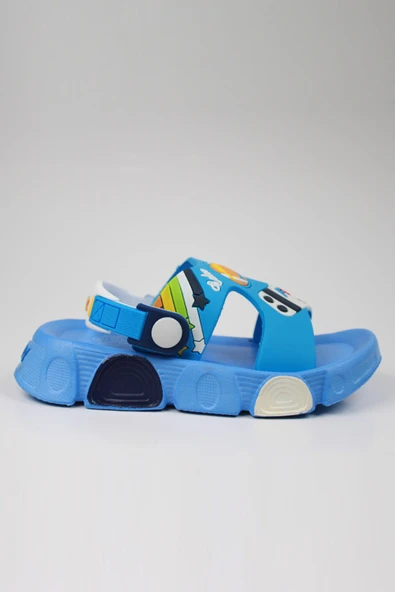 Günlük Unisex Çocuk Sandalet Esnek Kaymaz Taban Yazlık Ev Okul Kreş Ayakkabı PS940-PS955 - 5