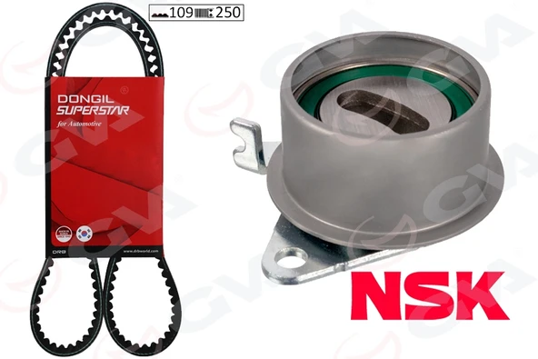 GVA 59T8175 EKSANTRİK GERGİ KİTİ 109x250 MITS.CARISMA 1.3 00-04 -COLT V 1.3 96-03 -LANCER 1.3-1.6 03>K015535XS MD356509 ürün görseli 1