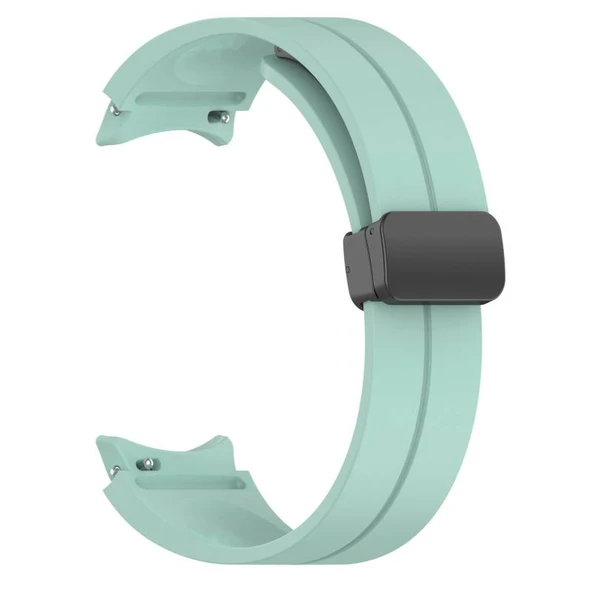 TechnoGuru Galaxy Watch 5 44mm Kordon Metal Tokalı Esnek Silikon KRD84 ürün görseli