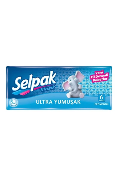 Selpak Cep Mendil 10'lu - 6 Paket ürün görseli 1