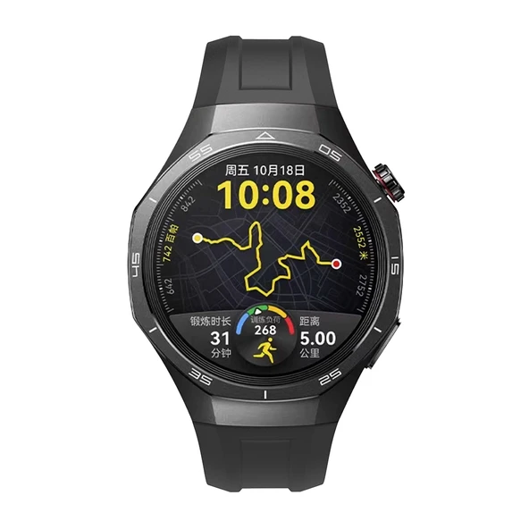 TechnoGuru Huawei Watch GT5 Pro 46mm Kordon Esnek Silikon Strap Kayış KRD130 - Resim 5