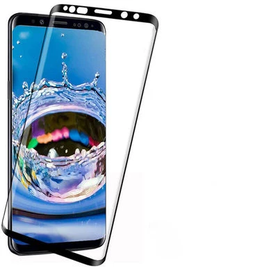 TechnoGuru Samsung Galaxy S8 Plus Ekran Koruyucu Kavislerin Tamamını Kapatır Pet Jelatin