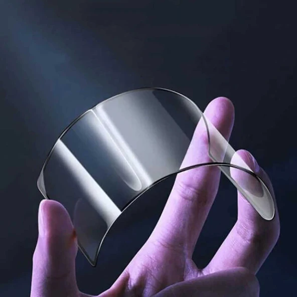 TechnoGuru Honor Magic 7 Lite Ekran Koruyucu Kavislerin Tamamını Kapatır Pet Jelatin - 4