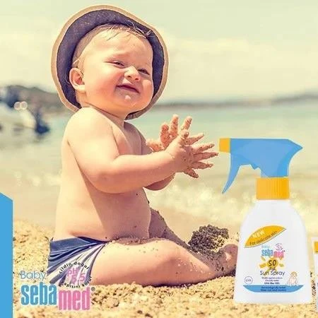 Sebamed Baby Çok Yönlü Koruyucu Güneş Spreyi SPF50 200 ml 2 Adet - Resim 3