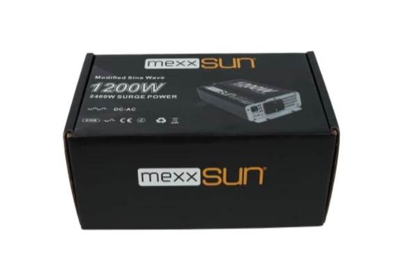 Mexxsun - İnges 12 volt 1200 Watt Modifiye Sinüs İnverter İnvertör - 12/220 Volt Çevirici - Resim 6