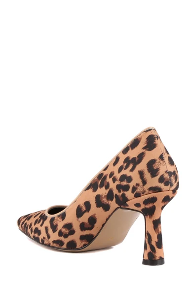 Stato - Leopar Desen Kadın Topuklu Ayakkabı - Resim 5