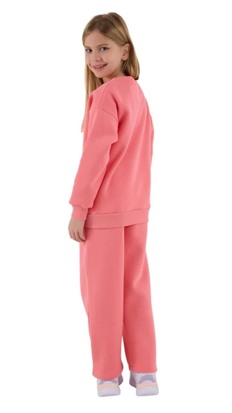 Us Polo Kız Çocuk Uzun Kol Pijama Takım 2301 - Resim 3