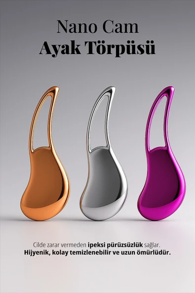 Nano Cam Hassas ve Cilt Dostu Hijyenik Ayak Topuk Nasır Törpüsü