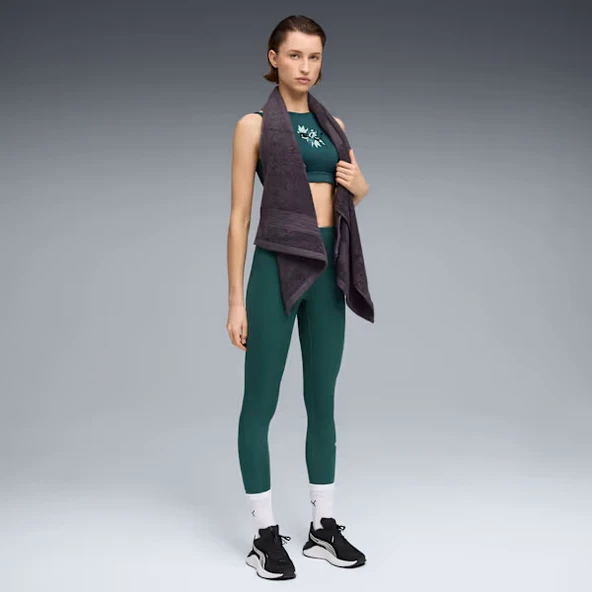 Puma 527486 75 W Green Terrains Tght HW 7/8 Kadın Kısa Tayt - Resim 3