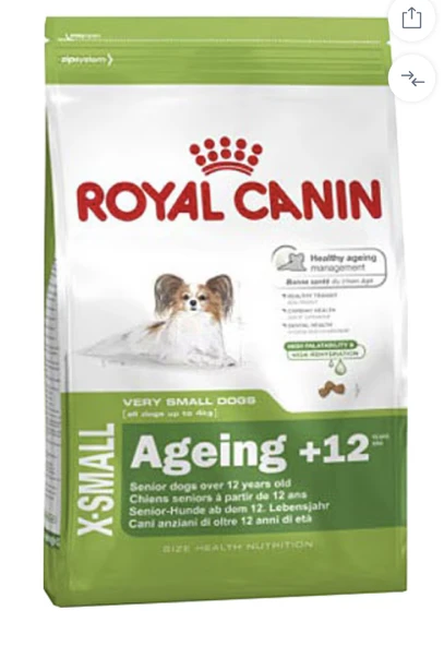 Royal Canin X-Small Ageing+12 Küçük Irk 1.5 kg Yaşlı Köpek Maması ürün görseli