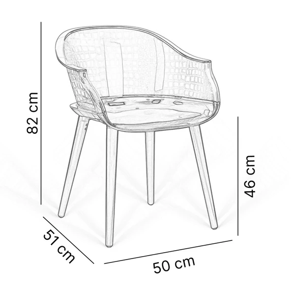 2’li Milano Kafe ve Balkon Sandalyesi - Resim 4