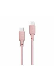 Philips DLC6541CP/00 60W Usb-C To Usb-C Şarj Kablosu 1 Metre Pembe ürün görseli 1