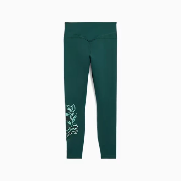 Puma 527486 75 W Green Terrains Tght HW 7/8 Kadın Kısa Tayt - Resim 6