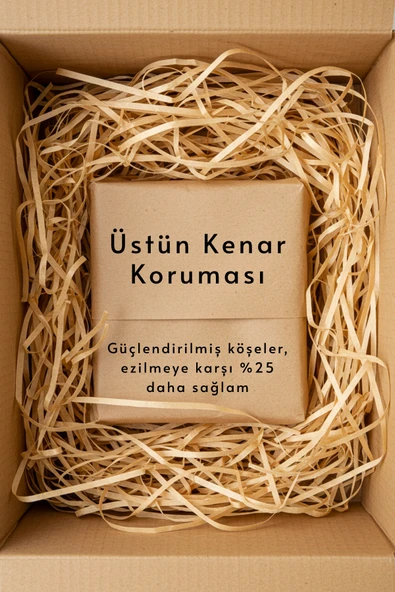 POŞETİFY El Geçmeli Çift Oluklu Koli 60x40x40 | 5’li Set | Taşınma ve İhracat Kolisi - Resim 4