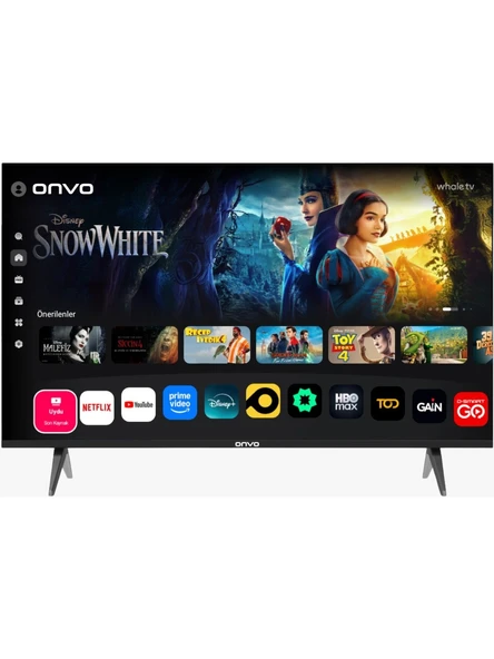 Onvo 43VQ80F2FA Full HD 43'' 109 Ekran Uydu Alıcılı Smart QLED TV ürün görseli