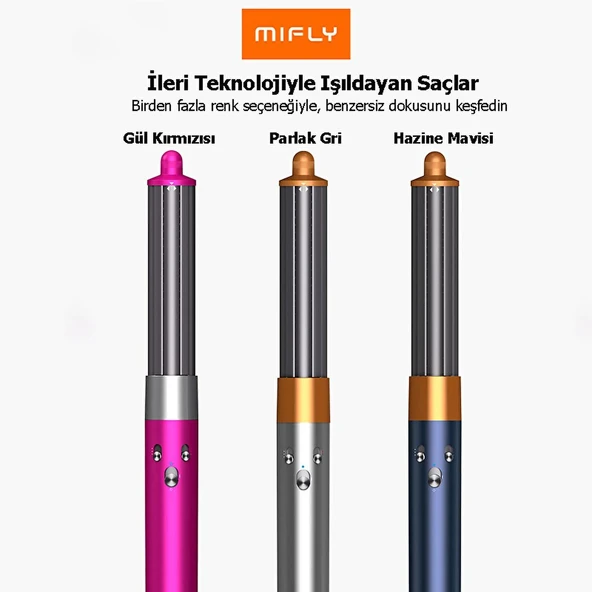 MIFLY MULTI X9 FONKSIYONLU MAVI SAC SEKILLEN - 2