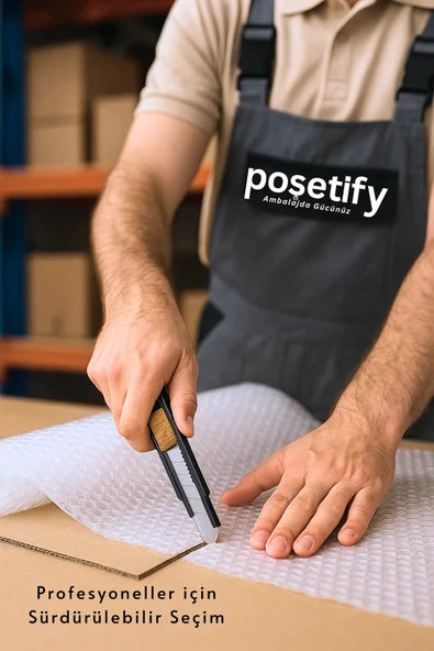 POŞETİFY 18 mm Otomatik Kilitli Maket Bıçağı – Çevre Dostu ve Ergonomik Tasarım - Resim 3