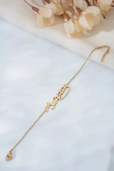 316 L Çeli K. Atatürk İmzası Unisex Bileklik - Resim 3