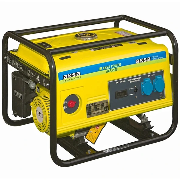 Aksa AAP 3500 Portatif İpli Benzinli Jeneratör 2.8kW ürün görseli