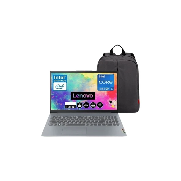 Ideapad Slim 3 Intel Core I7 13620H 24GB 1tb SSD 16" Wuxga IPS Windows 11 Pro Taşınabilir Bilgisayar Snertechçanta ürün görseli