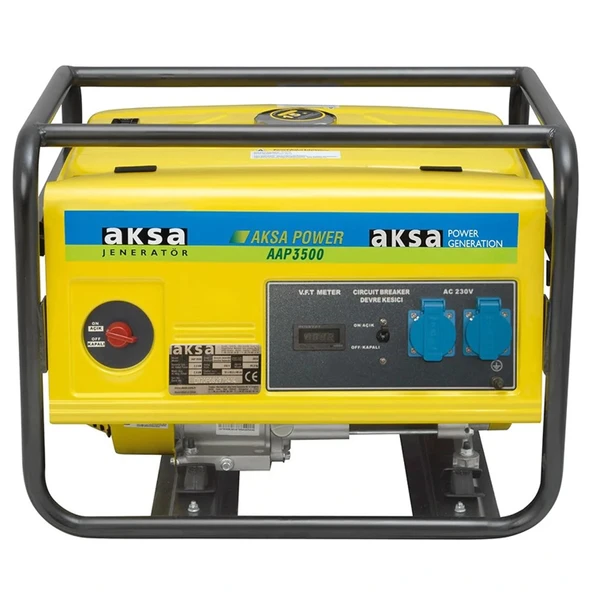Aksa AAP 3500 Portatif İpli Benzinli Jeneratör 2.8kW - Resim 2