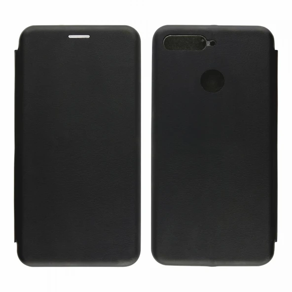 Nettech Huawei Y6 2018 Uyumlu Lüx Seri Kapaklı Kılıf VR-18218 ürün görseli 1