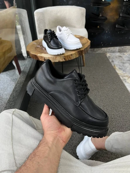 KB-X6 Kuback Kömür Cilt Günlük Erkek Ayakkabı - Resim 2