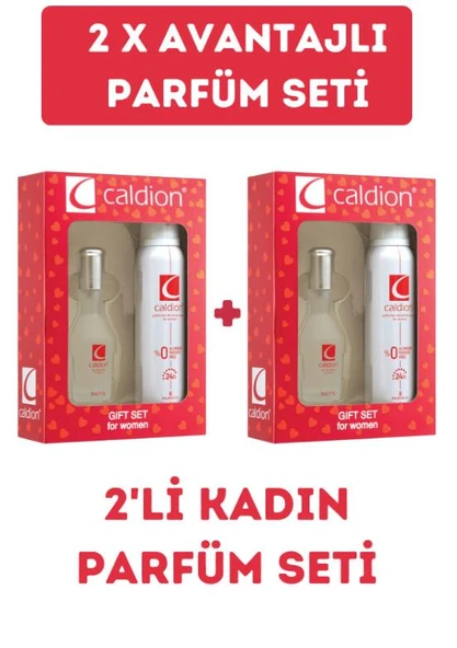 Caldion Classic 50 Ml Edt + 100 Ml Deodorant 2'li Kadın Parfüm Set ürün görseli 1