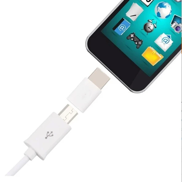 Nettech Micro To Type-c Dönüştürücü Aparat NT-96114 - Resim 2