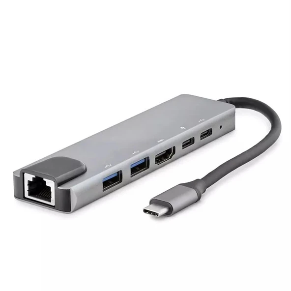 Hadron HDX7791 USB + Hdmi + PD To Type-C Dönüştürücü NT-98374 ürün görseli