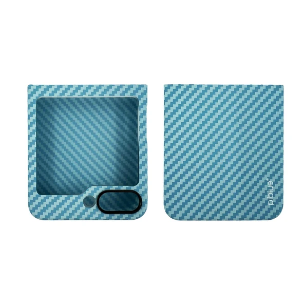 Nettech Samsung Galaxy Z Flip 5 Uyumlu Karbon Seri Arka Koruma Kılıf NT-111517 - Resim 3