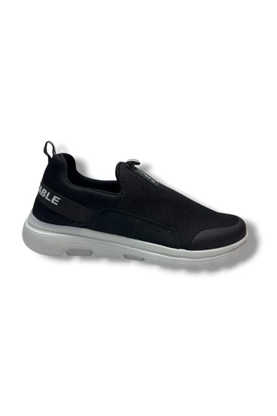 Cheta 082-26 Anorak Slip On Erkek Sneaker Siyah Füme - 3