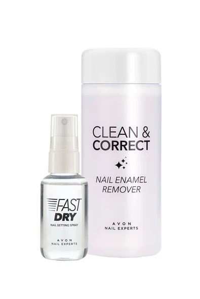 Tırnak Cilası Kurutucu Sprey ve Oje Çıkarıcı Paketi ürün görseli 1