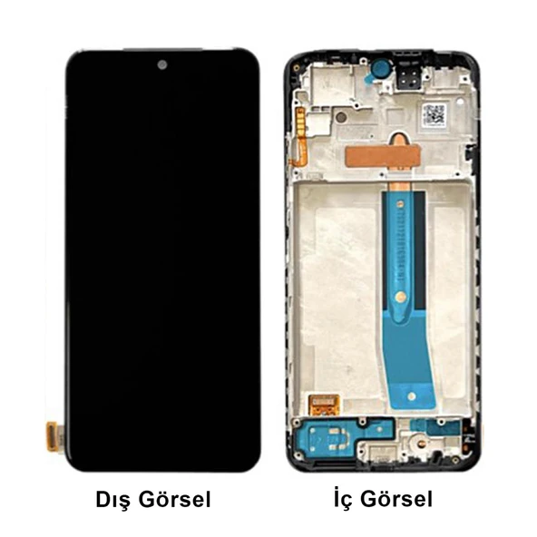 Teknonet Xiaomi Redmi Note 12 Uyumlu Oled Lcd+Dokunmatik+Çıtalı NT-107881