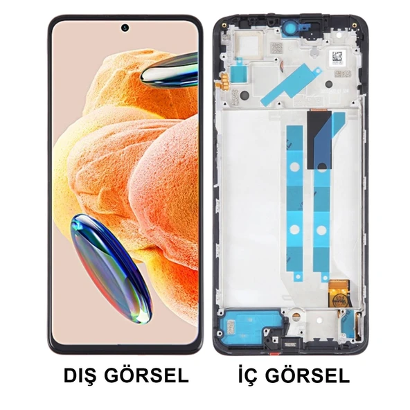 Teknonet Xiaomi Redmi Note 12 Pro 4G Uyumlu Org Lcd+Dokunmatik+Çıtalı NT-105388